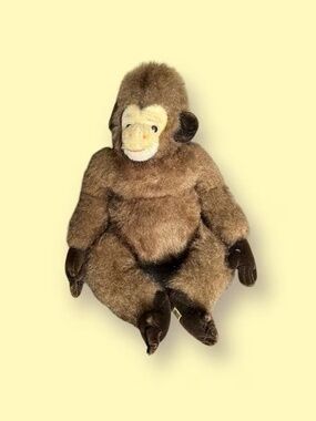 Vintage MerryThought Mohair Face Monkey